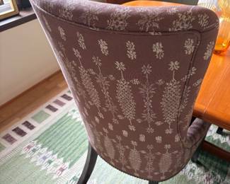 Back view of the chair