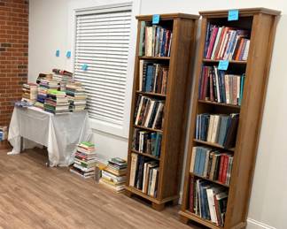 Sampling of 600+ books, organized by category for easy shopping!