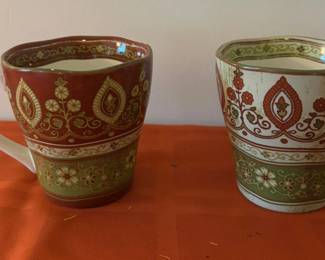 Fall colored mugs