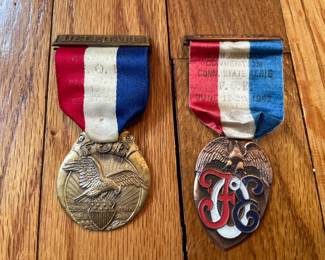Vintage FOE Medallions pins