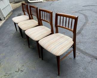 Mid century modern dining chairs
