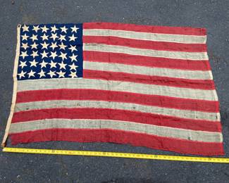 Antique US flag