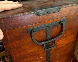 Antique Japanese Sage-Jabako Carrying Case