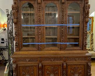 In case you're looking for a china cabinet, this is your chance.