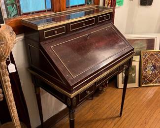 And this photo shows a secretary's desk that no doubt can tell some tales.