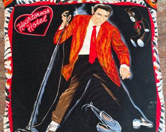 Elvis Presley Heartbreak Hotel Pillow