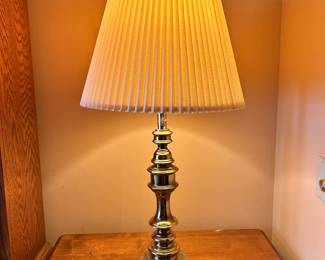 34" Brass Lamp