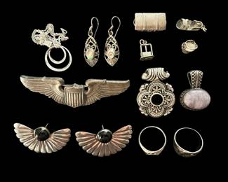 Lot of Sterling Silver Items