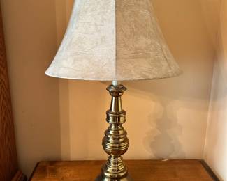 30" Brass Lamp
