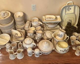 Huge Lot of Pfaltsgraf China, Glasses, etc.