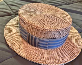 Spines Clothing Co Straw Hat 7 1/8"