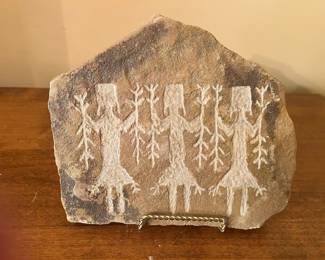 Navaho Yei Spirit Stone Carving 7x8