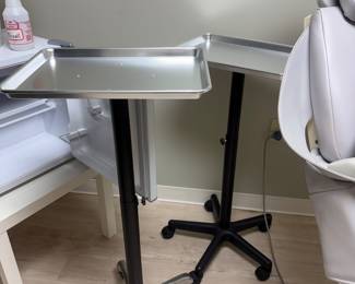 Medical wheeled Trays