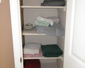 Limited supplies of linens and sheets