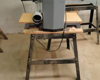 Side view of planer