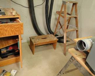 Foot stool and ladder