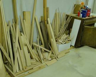 Lots and lots of scrap wood