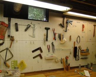 More smaller hand tools