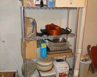 Yup, all that and the shelving unit is also for sale too