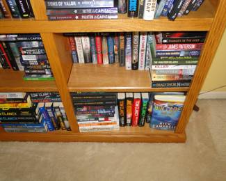 Bookcases filled with books