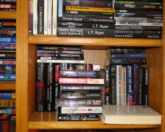 Books on their sides, books in the upright position, and books in general