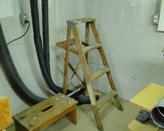 Ladder in the corner