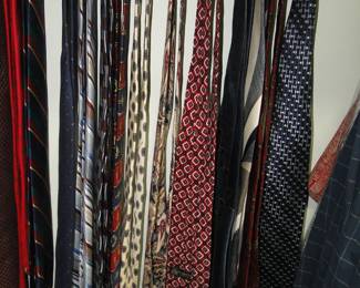 Men's silk ties