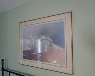 Framed print, circa 1982's