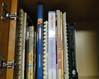 Small collection of cookbooks