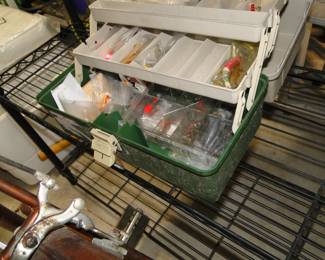 Also the tackle boxes are for sale as well