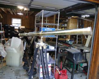 Brass telescope