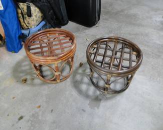Rattan stools, or rattan tables, choice is yours
