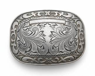 WesternStyle Engraved Belt Buckle