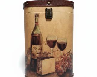 TriCoastal Design Vintage Wine Bottle Carrying Case