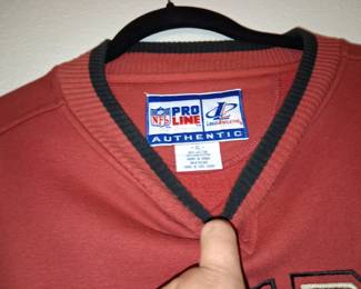 Vintage San Francisco ers Logo Athletic Pro Line Sweatshirt second image