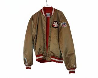 Vintage Starter Pro Line San Francisco ers Satin Jacket