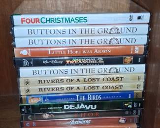 Assorted DVD Movie Collection Including Documentaries and Mainstream Films