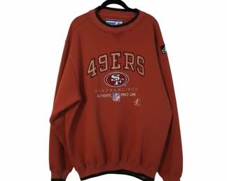 Vintage San Francisco ers Logo Athletic Pro Line Sweatshirt