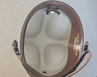 California Highway Patrol Campaign Hat with Original Hat Protector third image