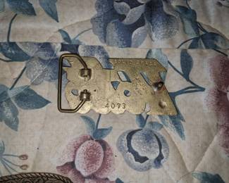 Tequila Sauza Solid Brass Belt Buckle second image