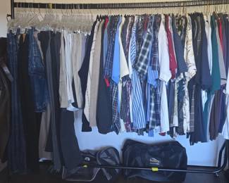 Assorted Mens Clothing and Apparel Lot