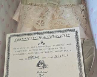 Traditions Doll Collection Sylvia Porcelain Doll second image