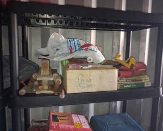 Assorted Home Improvement and Painting Supplies Lot with Booster Cables and Tool Case
