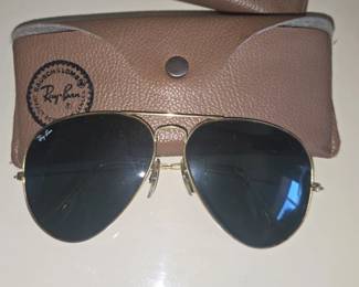 Bausch Lomb RayBan Aviator Sunglasses