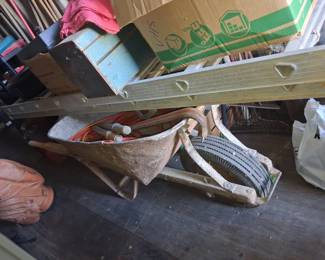 Vintage HeavyDuty Contractor Wheelbarrow