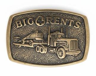 Big Rents Commemorative Belt Buckle