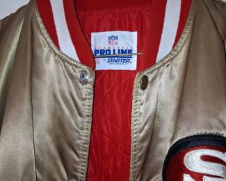 Vintage Starter Pro Line San Francisco ers Satin Jacket second image