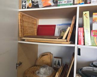 Assorted Kitchen Organization and Food Prep Lot with FoodSaver