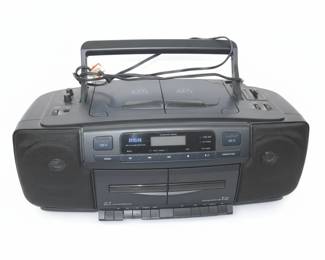 RCA Twin CD Dual Cassette Boombox