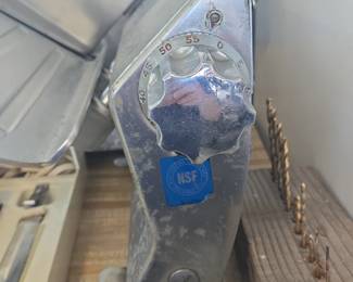 Vintage Commercial Meat Slicer second image